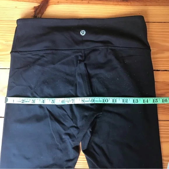 Lululemon Athletica Purple and Black Leggings, EUC, 6 - Picture 5 of 12